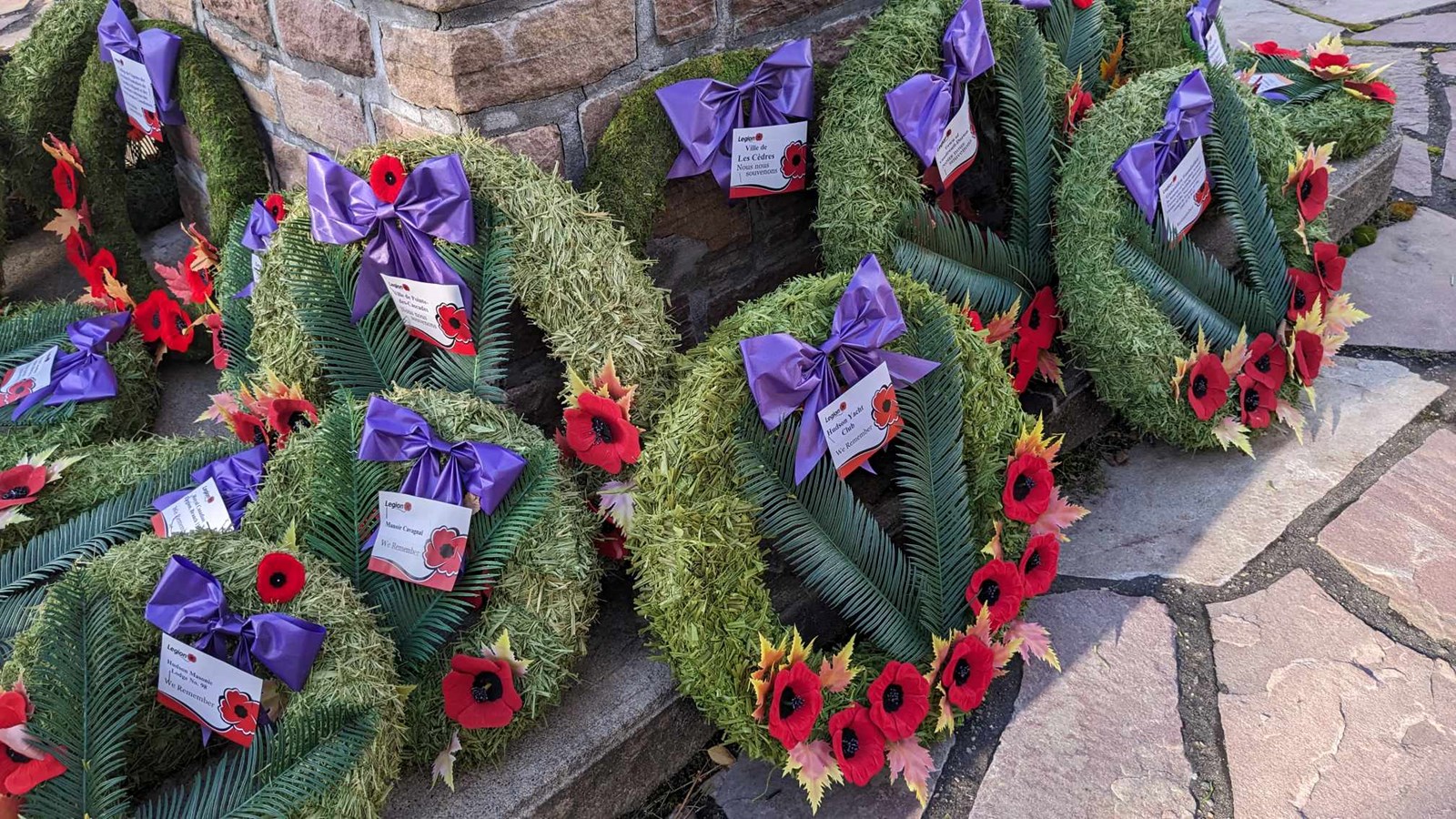 Hudson Remembrance Ceremony in pictures