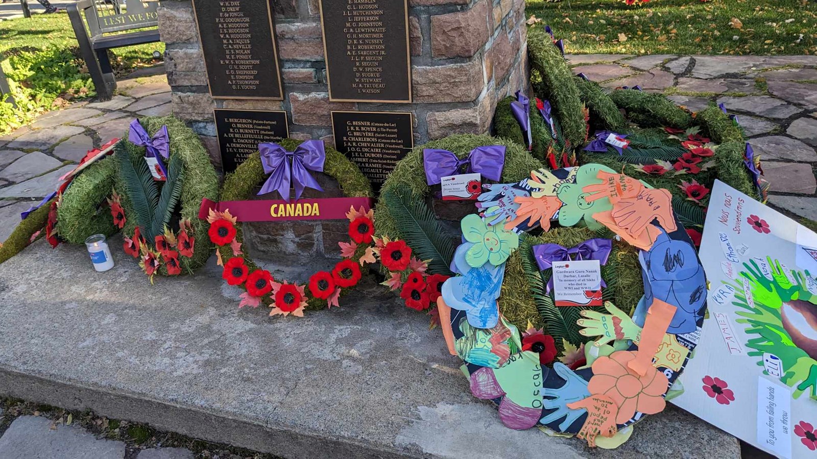 Hudson Remembrance Ceremony in pictures