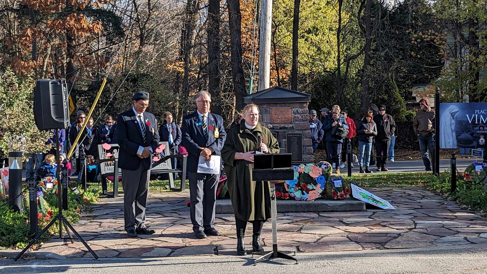 Hudson Remembrance Ceremony in pictures