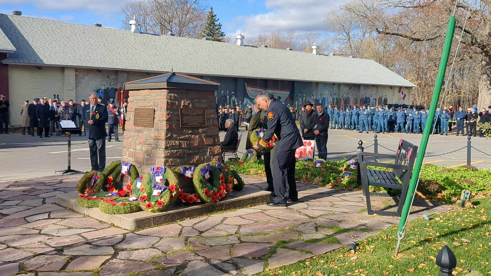 Hudson Remembrance Ceremony in pictures