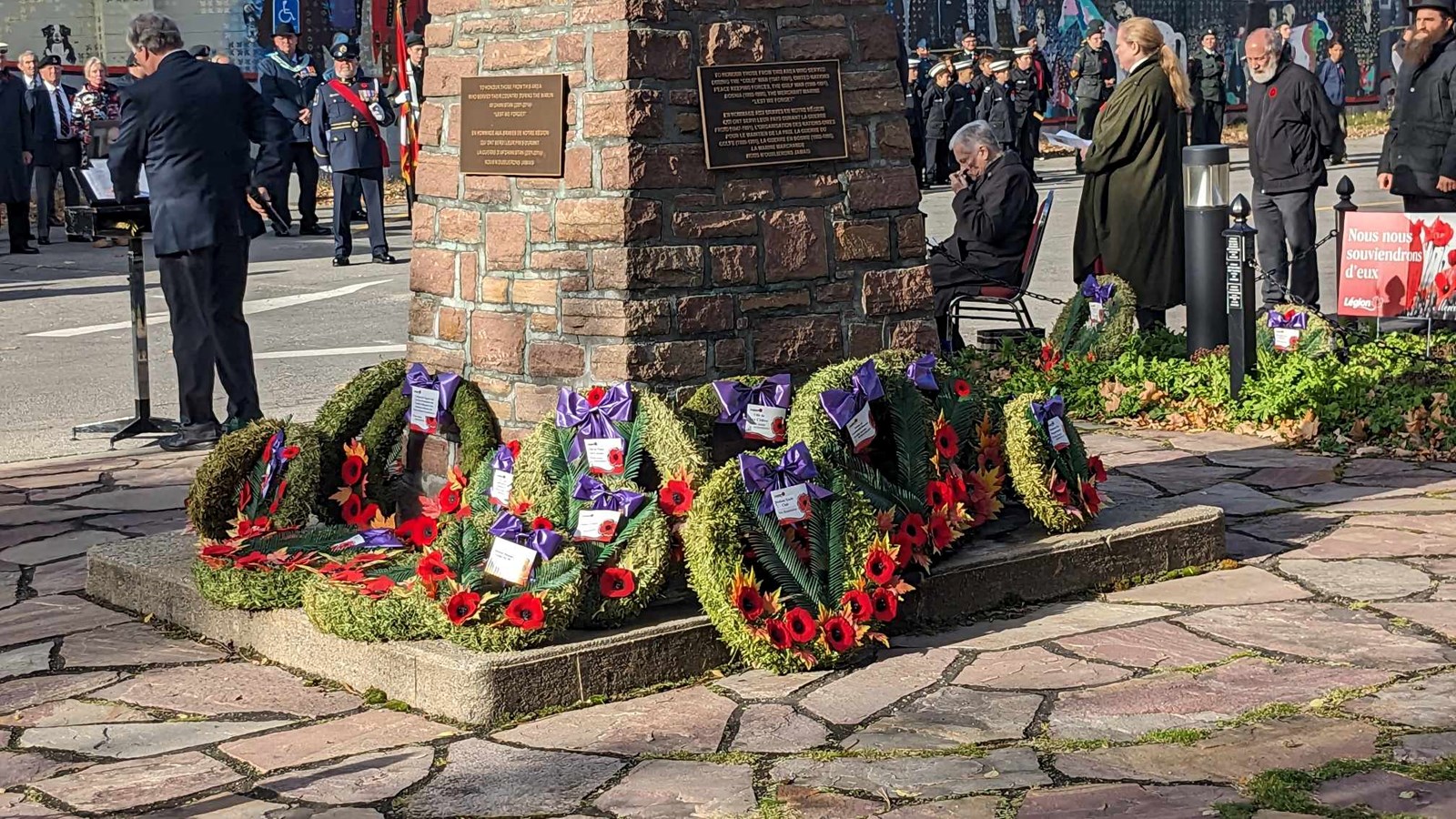 Hudson Remembrance Ceremony in pictures