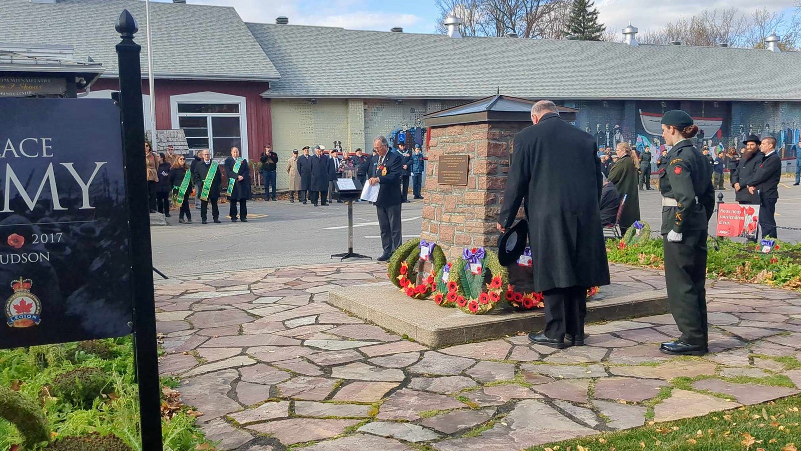Hudson Remembrance Ceremony in pictures