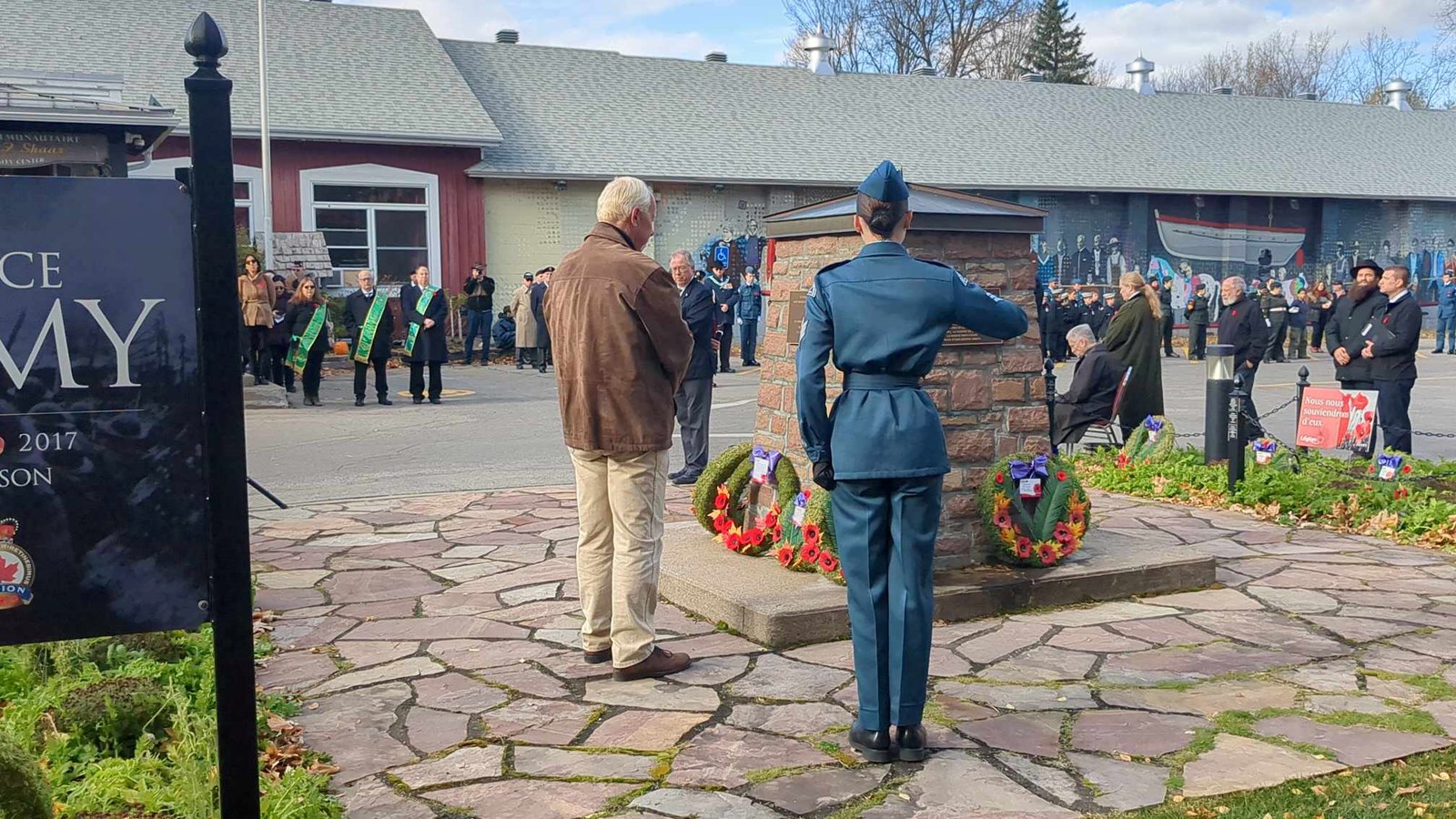 Hudson Remembrance Ceremony in pictures