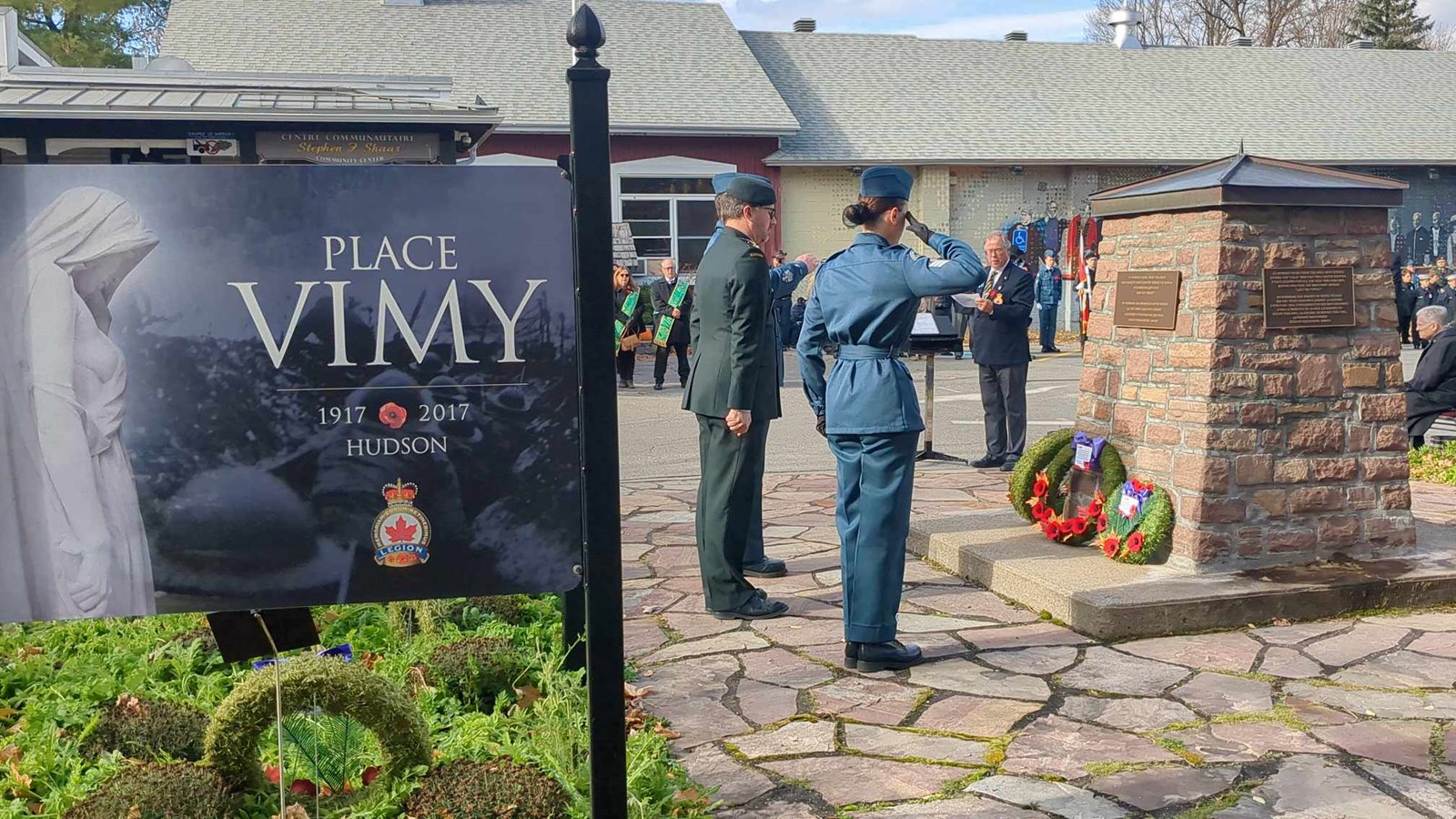 Hudson Remembrance Ceremony in pictures