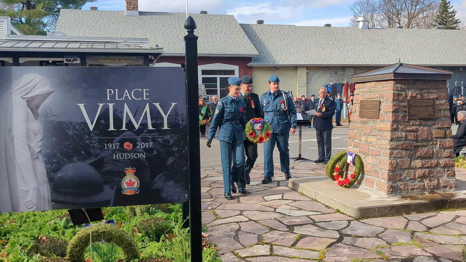 Hudson Remembrance Ceremony in pictures