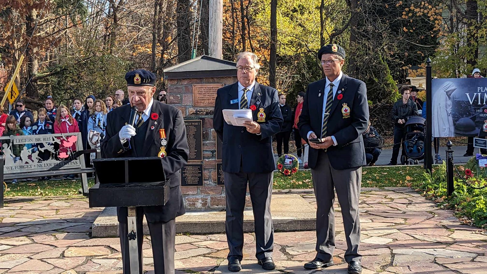 Hudson Remembrance Ceremony in pictures
