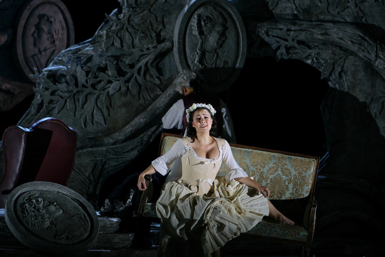 Andrea Núñez en prestation dans Les Noces de Figaro