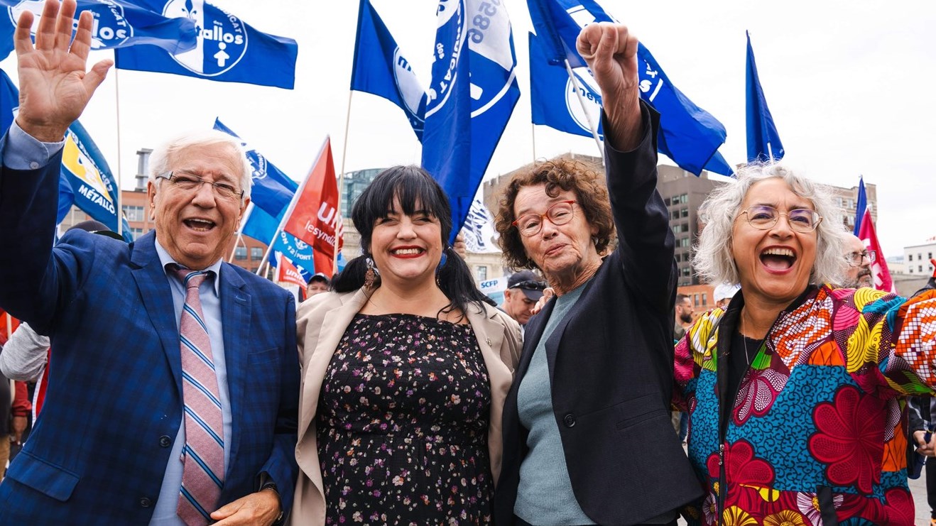 Claude DeBellefeuille heureuse d'une grande avancée pour les droits des travailleurs