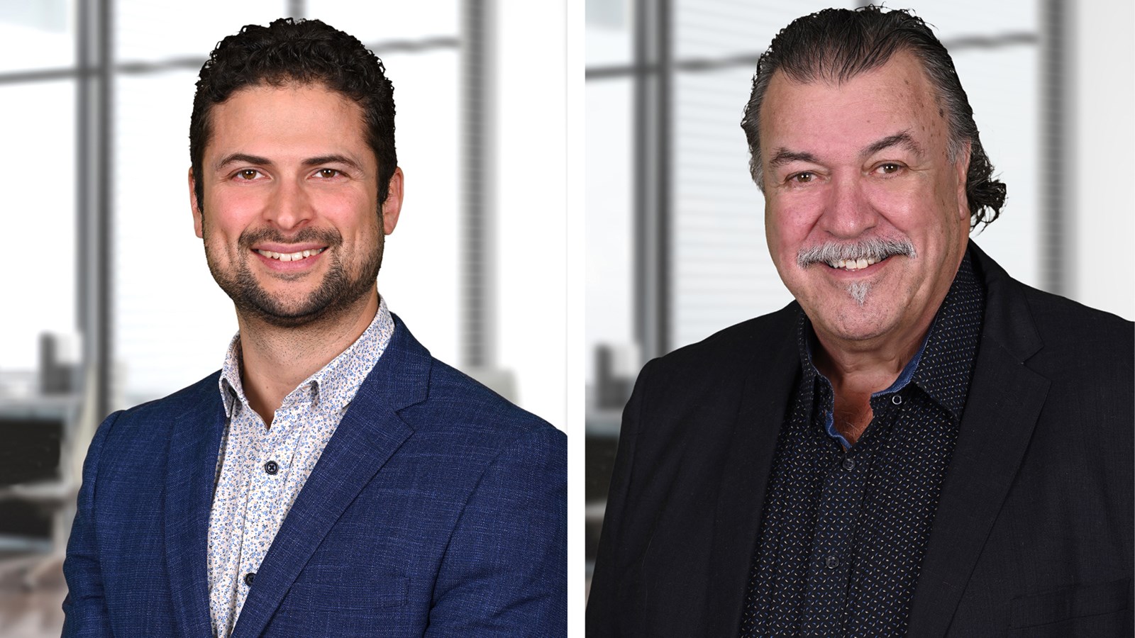 Pour seconder Miguel Lemieux (à gauche) dans ses fonctions, les élus municipaux ont désigné le maire de Saint-Louis-de-Gonzague, M. Yves Daoust, au poste de préfet suppléant