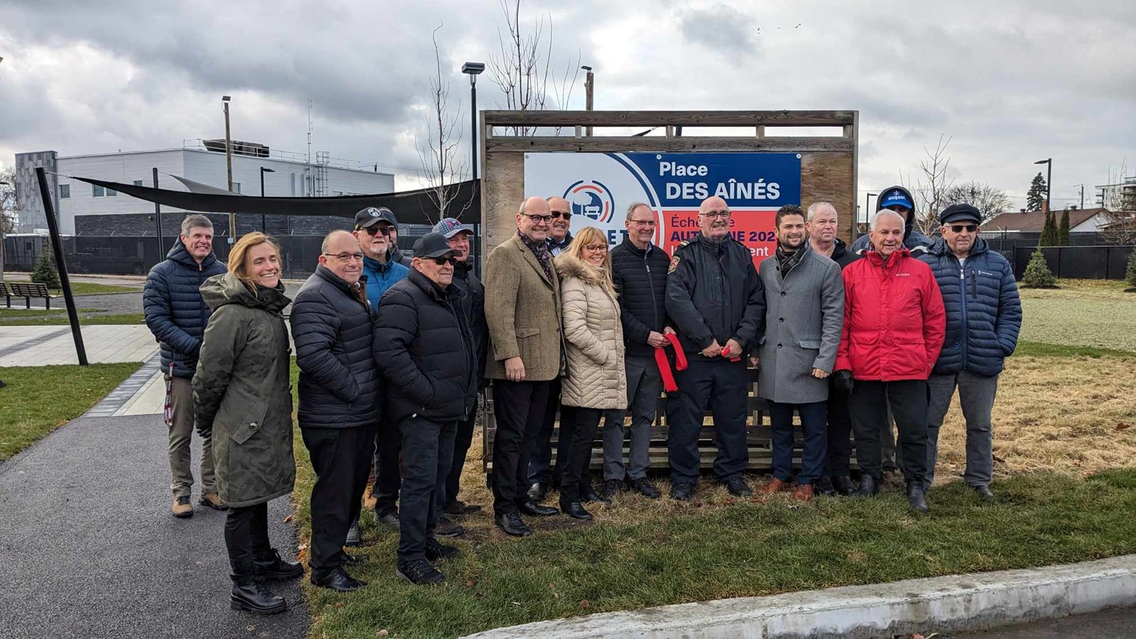 Salaberry-de-Valleyfield inaugure la Place des aînés 