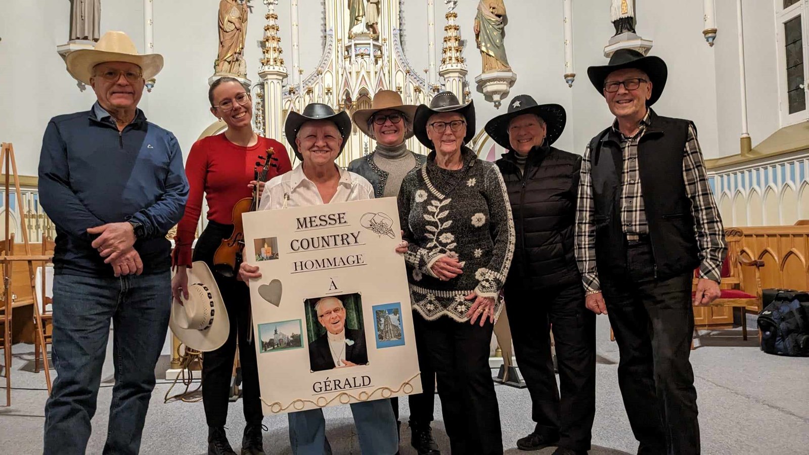 La messe country permet d'amasser 1500$ pour deux paroisses de Vaudreuil-Soulanges
