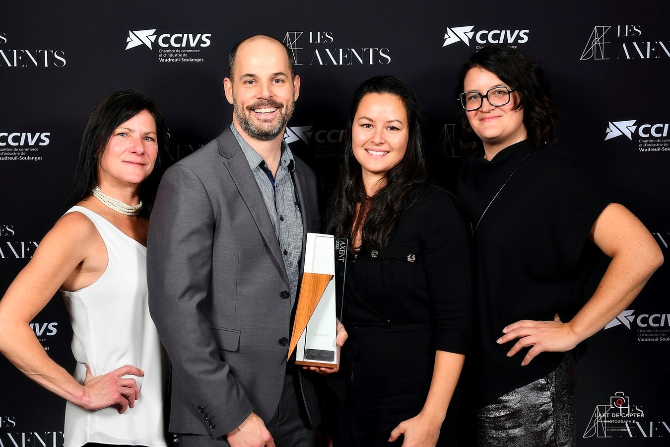 Altius physio a reçu le prix, Startup présenté par Espace Fluo
