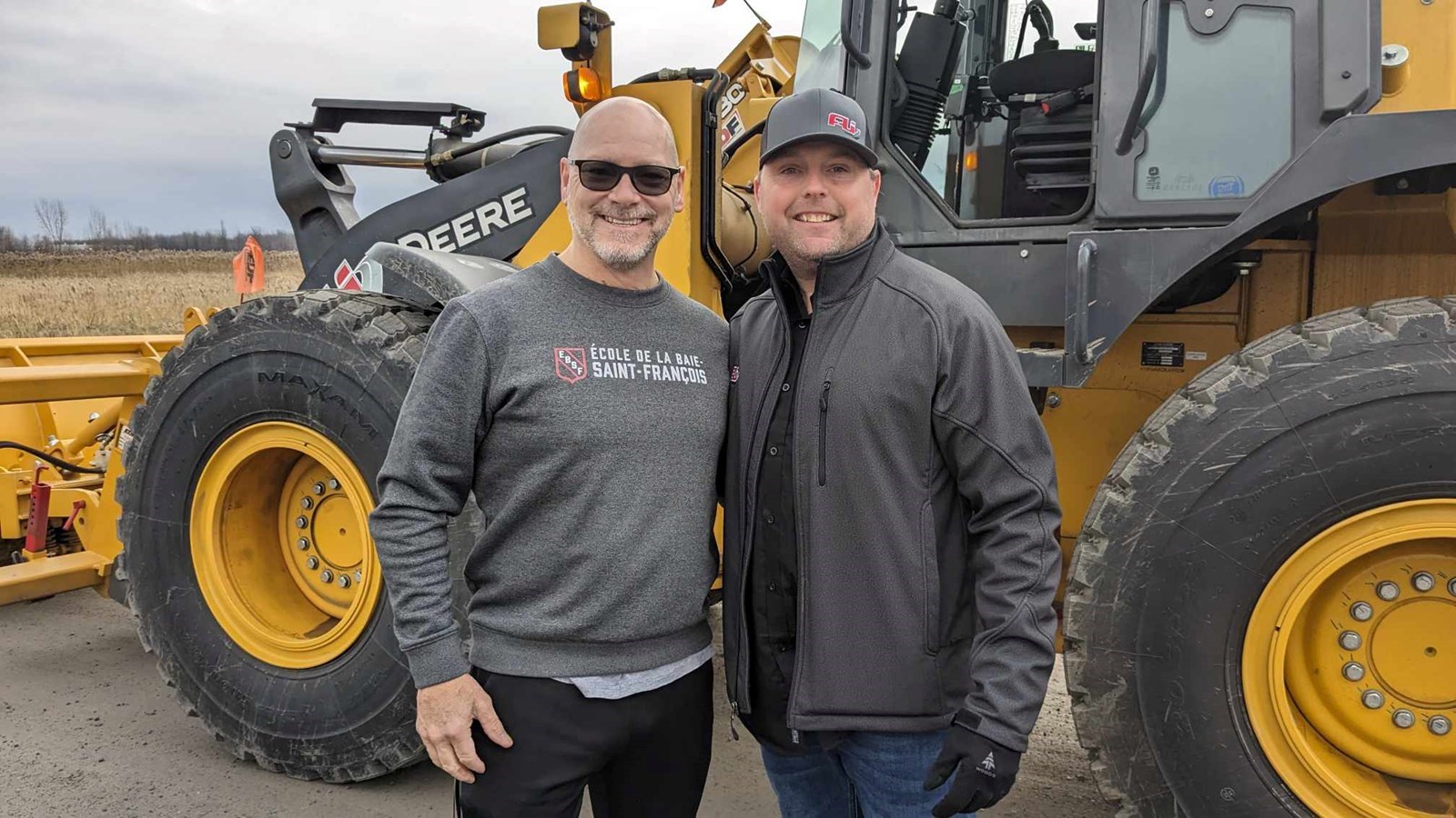 L'instigateur de cette semaine spéciale à la Baie-Saint-François, Denis Proulx, était très heureux d'avoir réussi à attirer le Groupe Ali Excavation, ce joueur majeur dans l'industrie de la construction