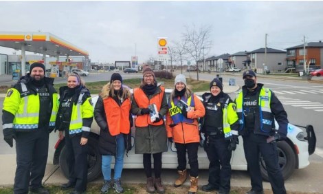 Des citoyens de Beauharnois sensibilisés à la violence entre partenaires intimes