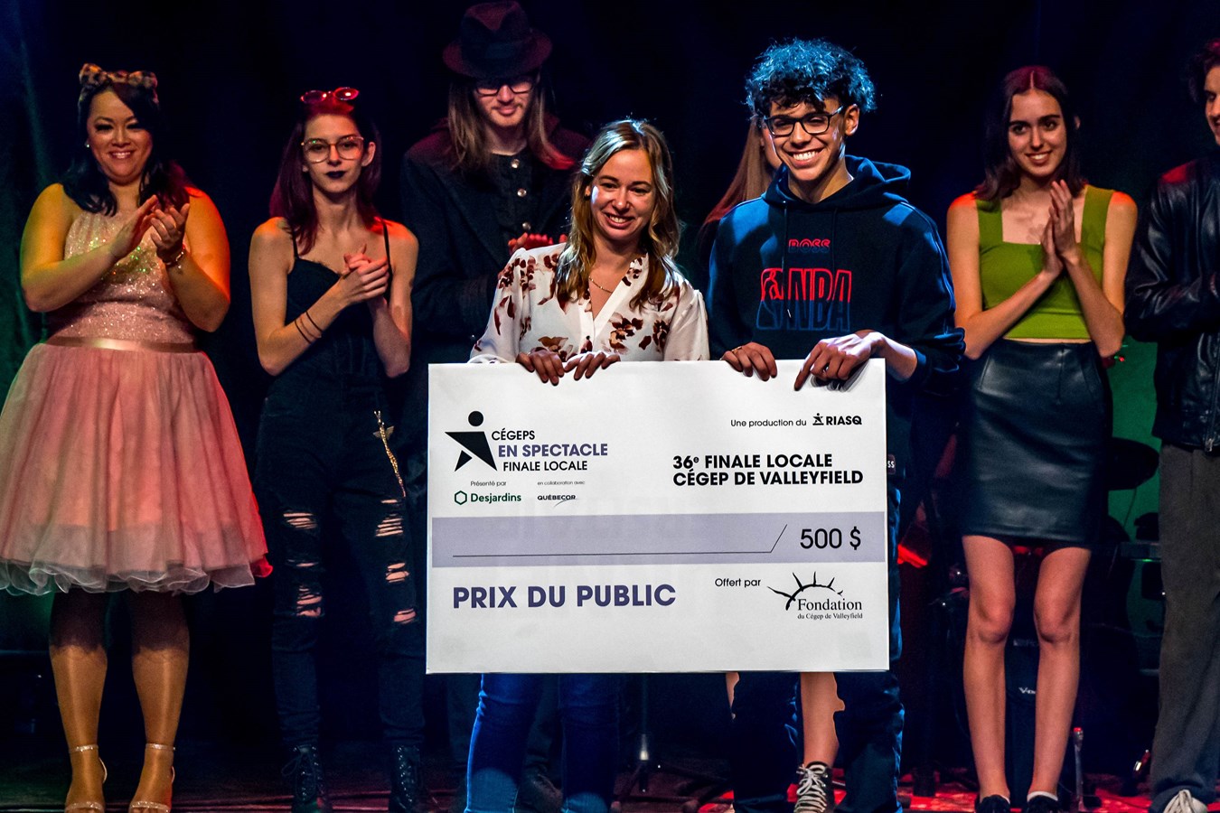 Marvin Fontaine, coup de coeur du public