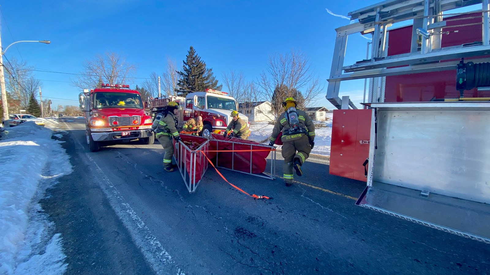 Un système de chauffage cause un incendie à Saint-Clet