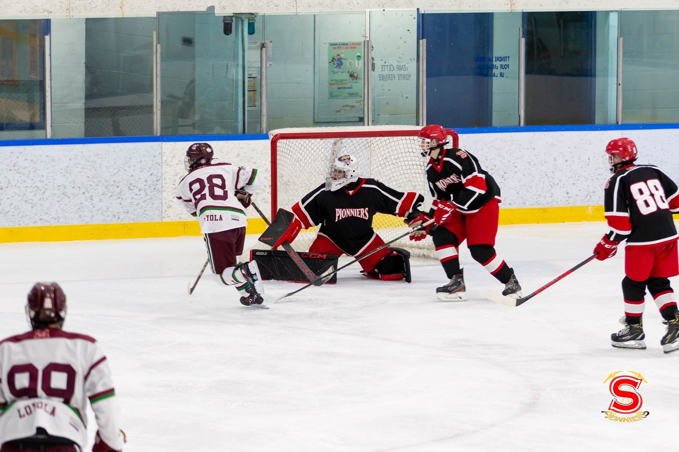 Un 4e jeu blanc pour Justin Lessard des Pionniers de Soulanges