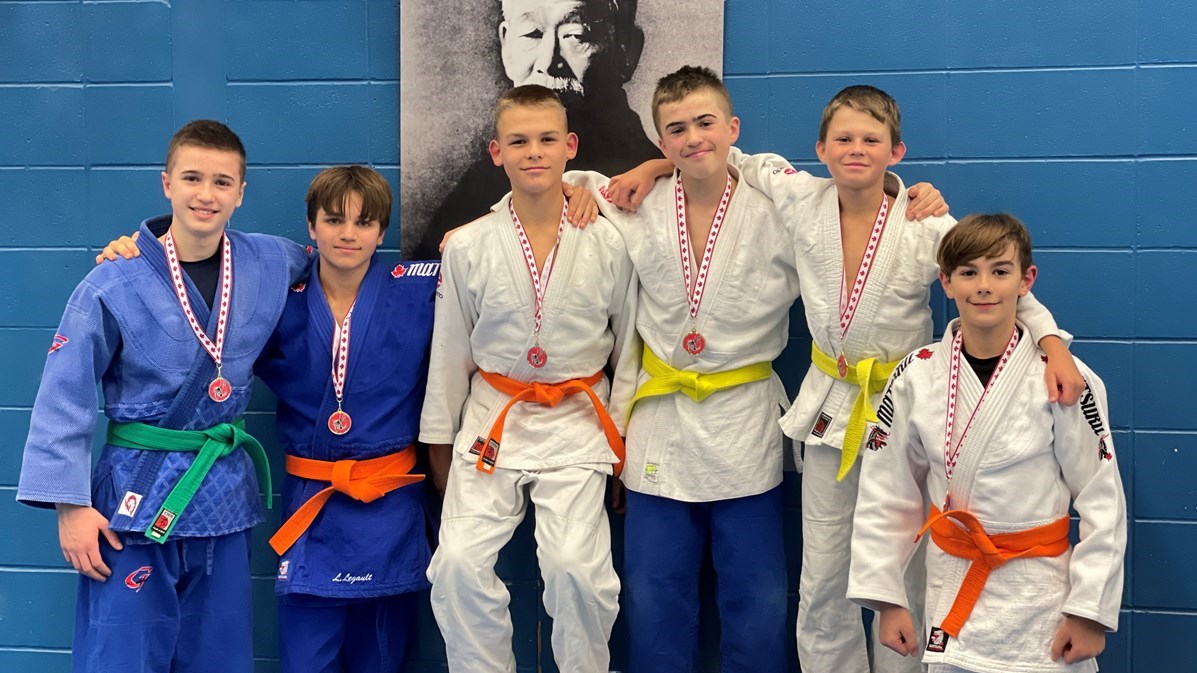 Six nouvelles médailles pour le Club de Judo du Centre Multisports André-Chagnon
