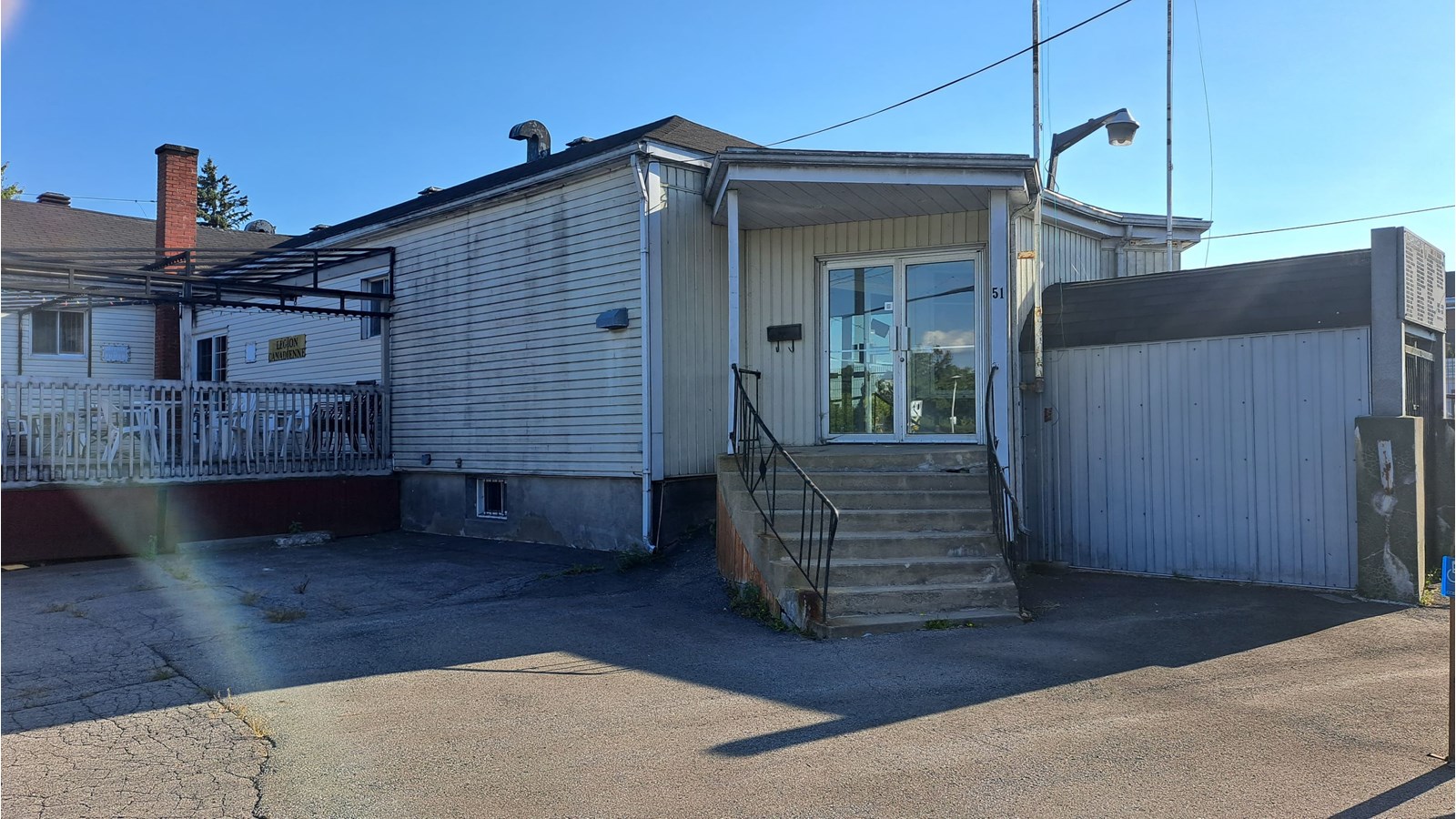 Le 51 rue Victoria est inoccupé après avoir abrité La légion royale canadienne jusqu'en août 2022