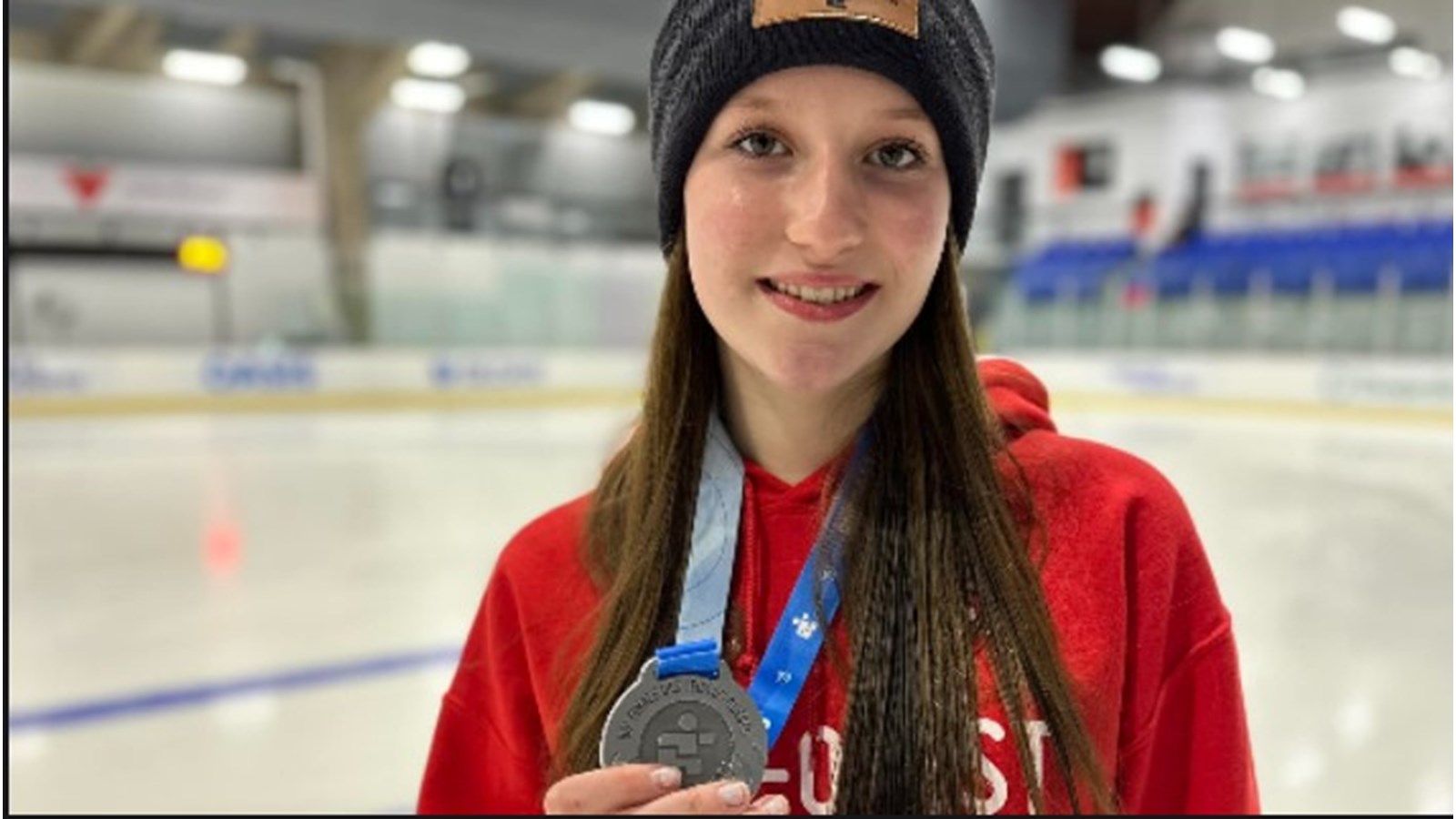 Olivia Tremblay a mis la main sur deux médailles en patinage de vitesse