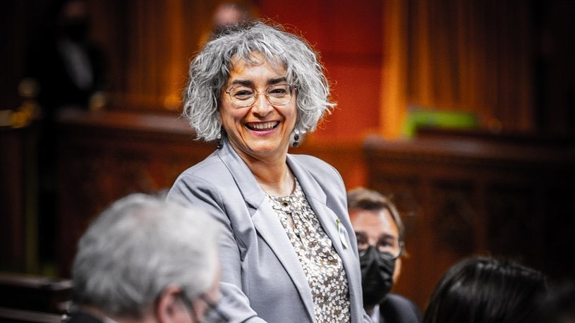 La députée DeBellefeuille à la Chambre des Communes