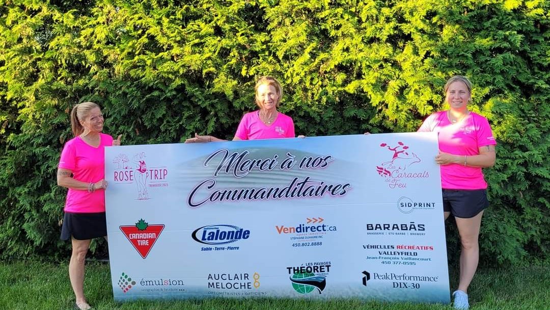 Participez au défi Rose Trip pour soutenir le cancer du sein