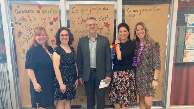 Une initiative rassembleuse de l'équipe d'intégration linguistique scolaire et sociale