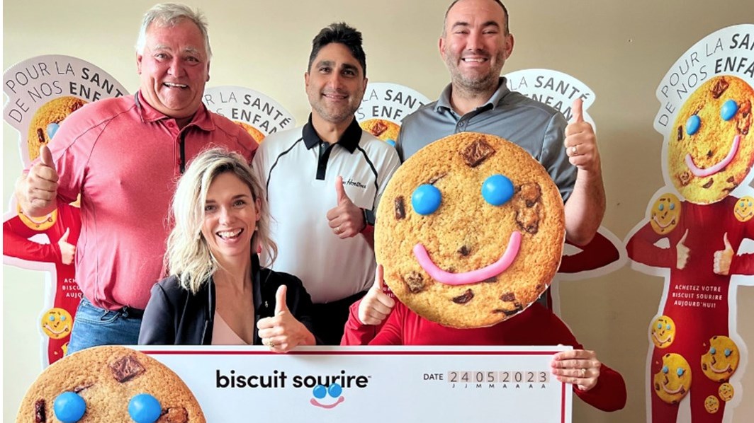 Biscuit sourire: un montant record recueilli cette année