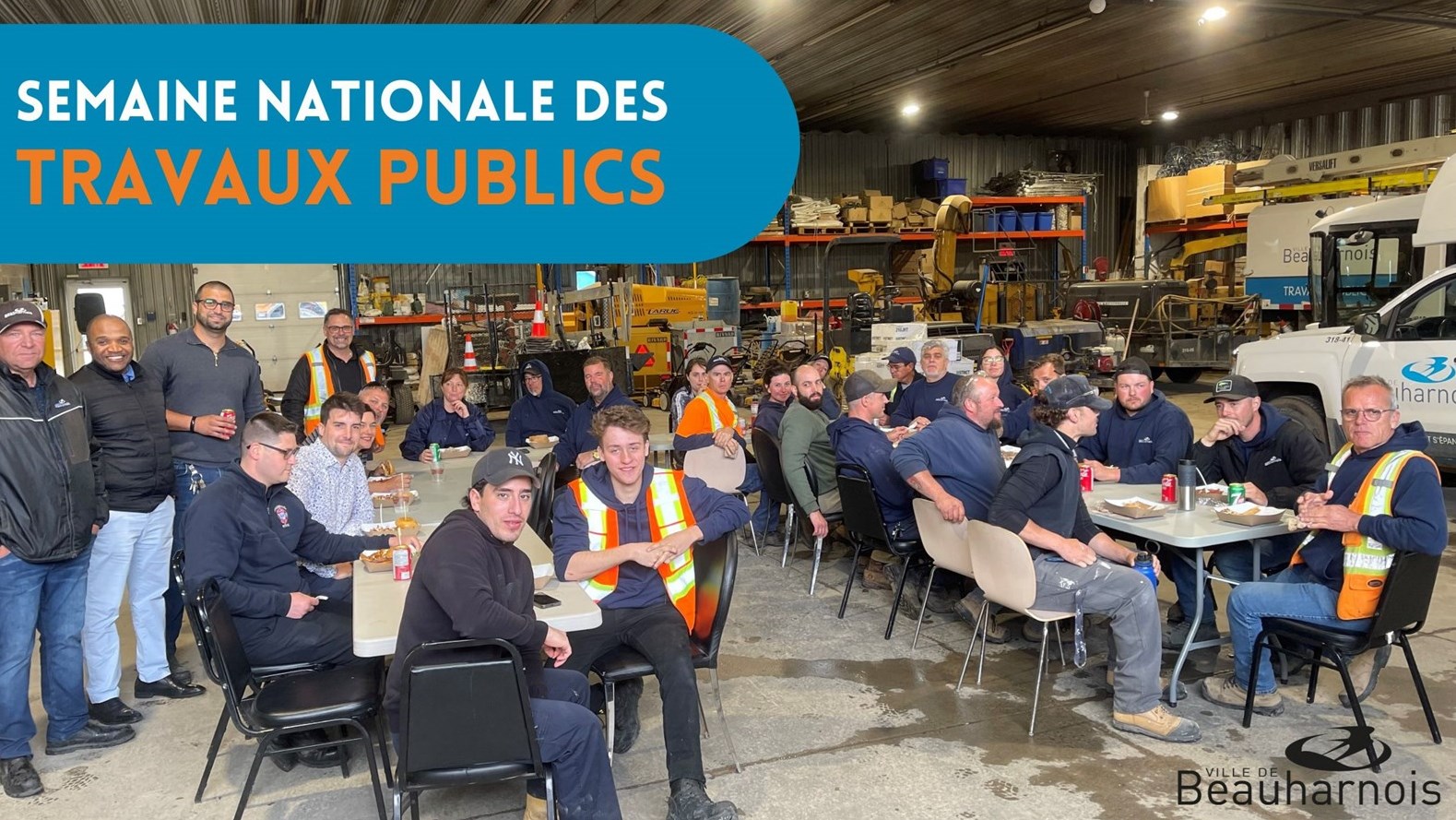 Beauharnois souligne la Semaine nationale des travaux publics