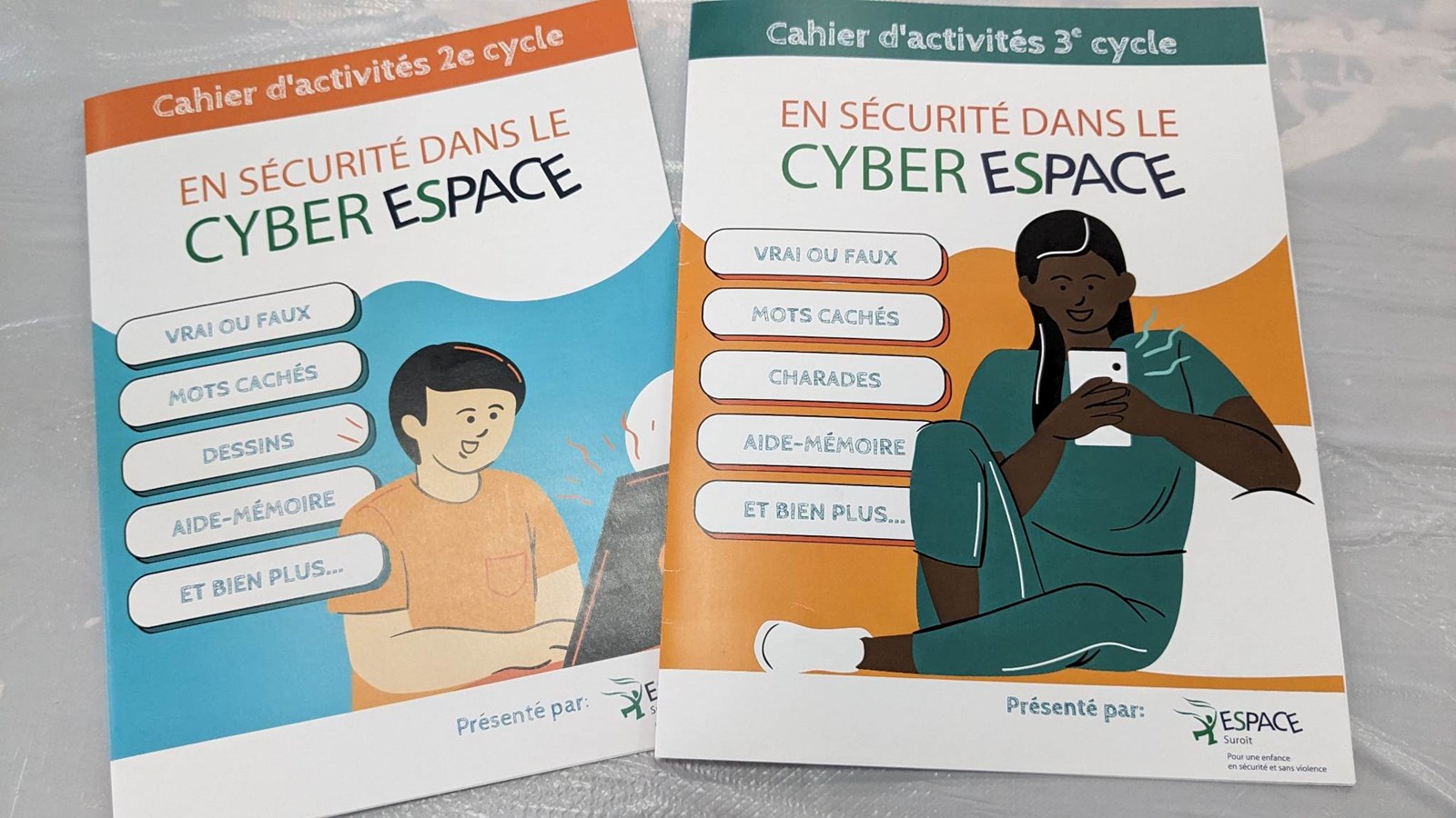 La somme à recevoir par Espace Suroît servira à défrayer les coûts de production de l’ensemble du matériel didactique requis pour la tenue d’ateliers dans des écoles primaires et destinés aux élèves de 2e cycle sur la violence faite aux enfants et la cyberintimidation