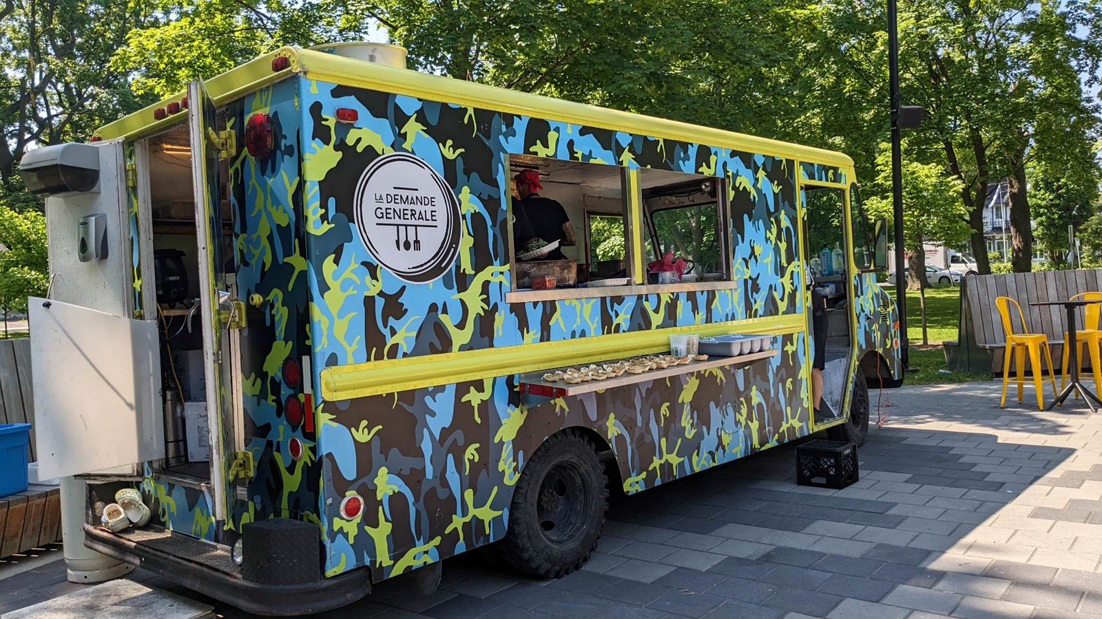 Le camion de rue de La Demande Générale sustentera les visiteurs du parc Salaberry au cours de l'été