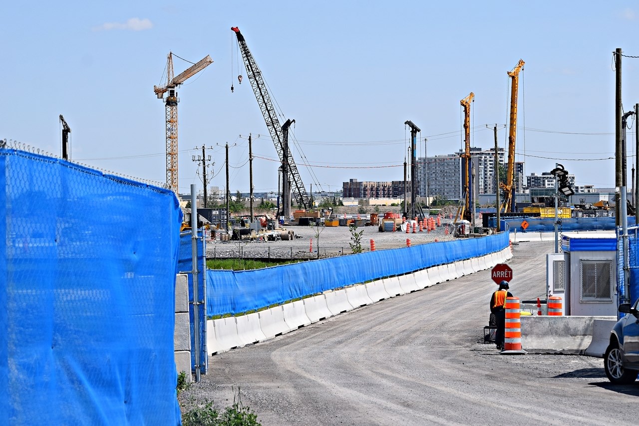 Survol du chantier du futur Hôpital de Vaudreuil-Soulanges