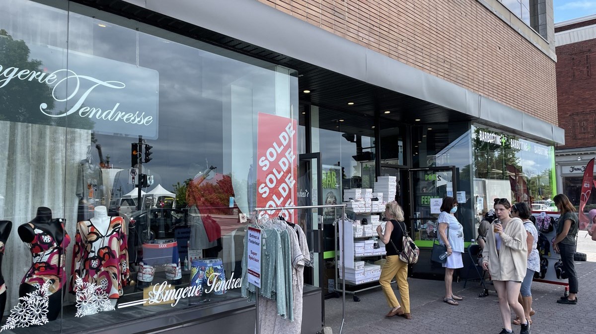 Une seule date pour la Grande vente trottoir du centre-ville
