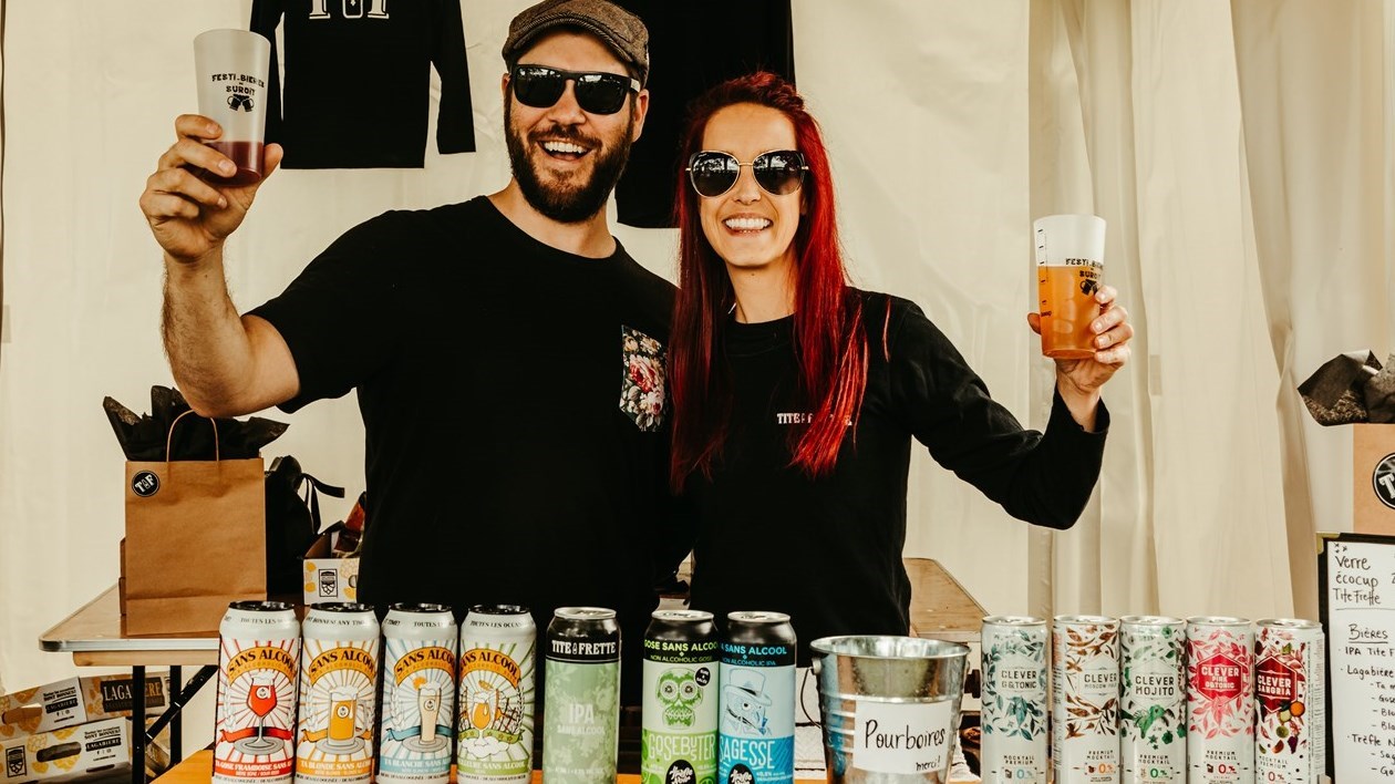 La boutique Tite Frette, établie au centre-ville de Salaberry-de-Valleyfield était parmi les exposants du Festi-Bières 2023