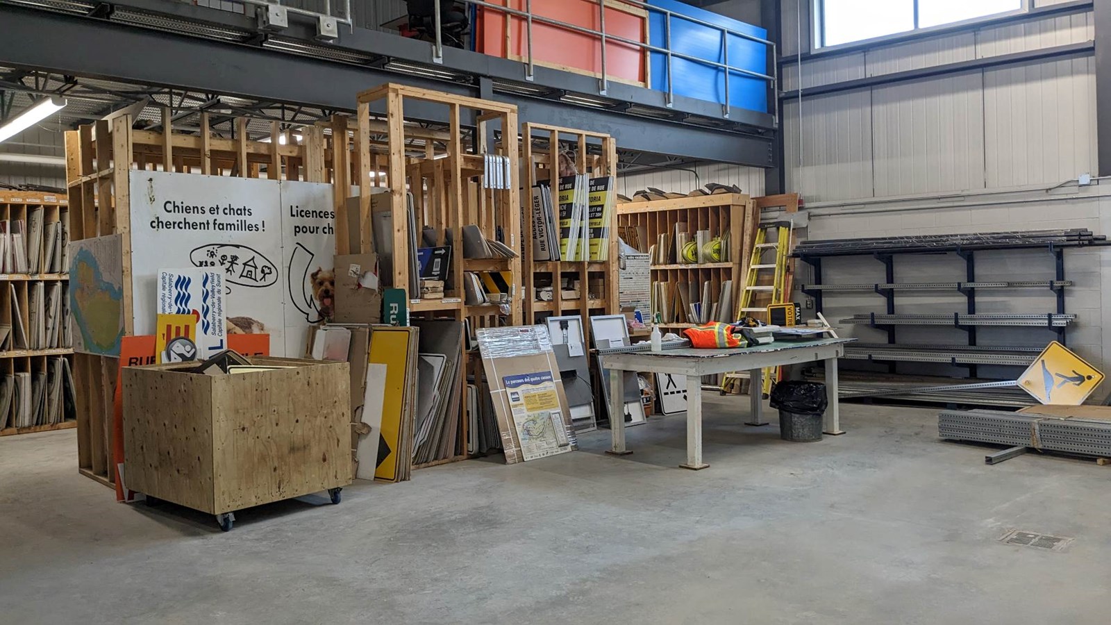 L'atelier de signalisation 