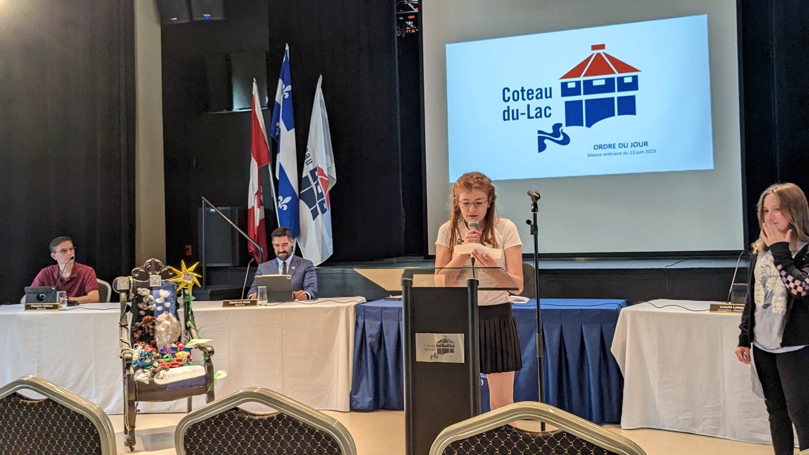 Une Chaise des générations pour Coteau-du-Lac