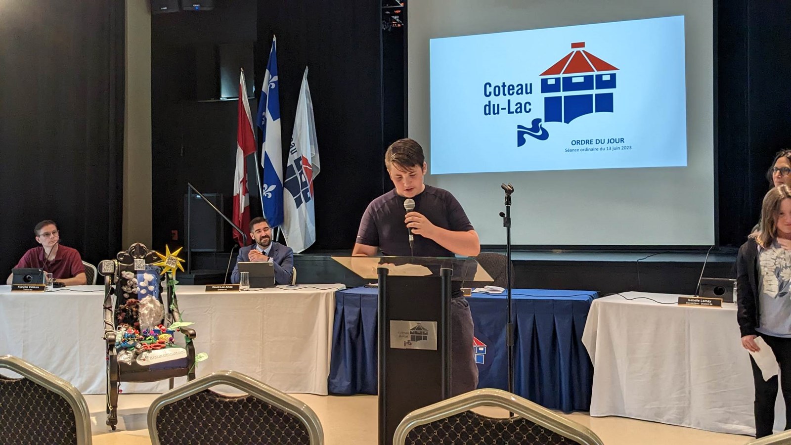 Une Chaise des générations pour Coteau-du-Lac