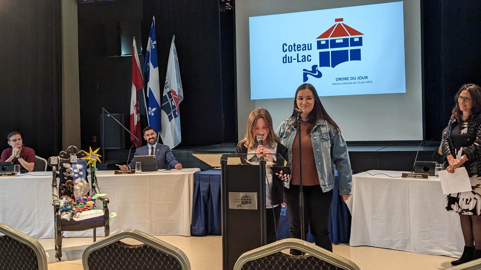 Une Chaise des générations pour Coteau-du-Lac