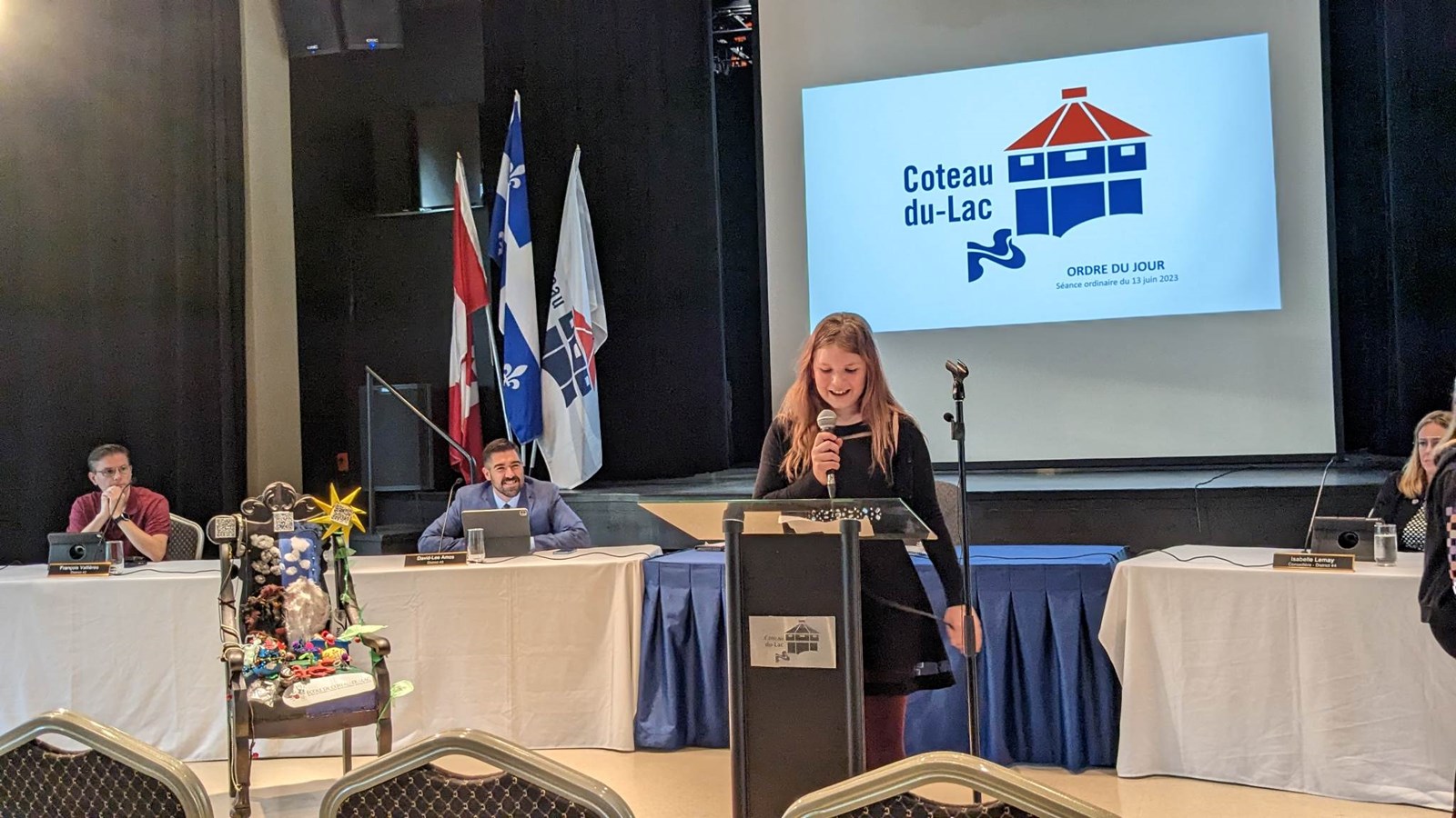 Une Chaise des générations pour Coteau-du-Lac