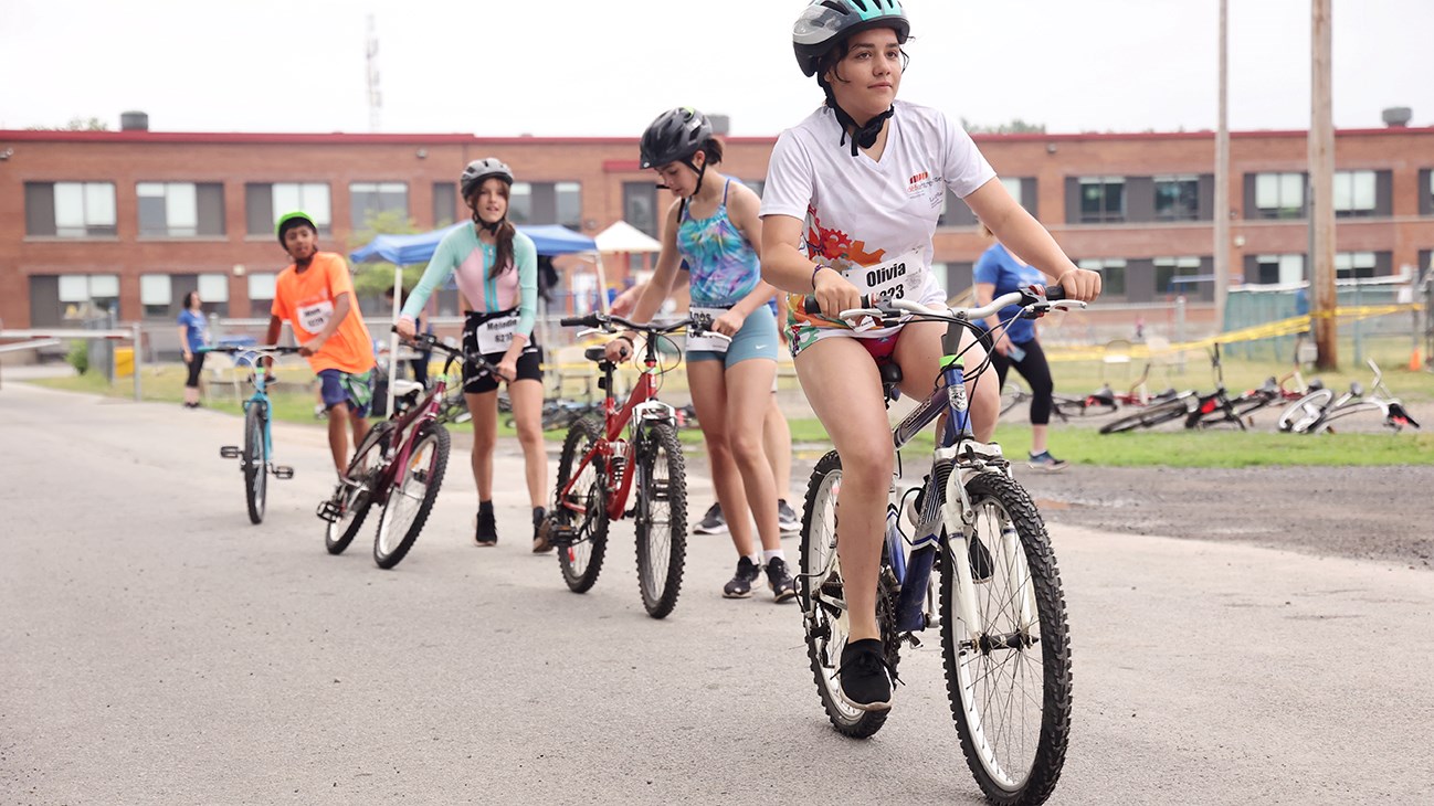 Un 21e triathlon pour les élèves de l'école Sainte-Madeleine
