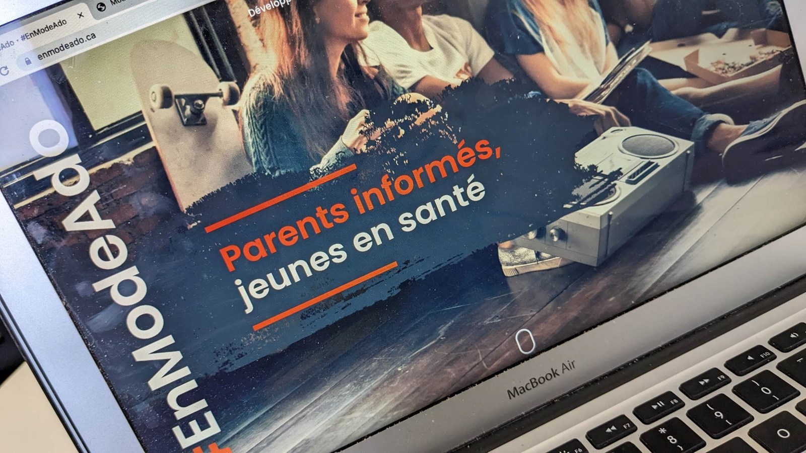 La Direction de santé publique de la Montérégie lance le portail web En mode ado