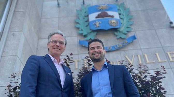 Le président de l'UMQ a visité Salaberry-de-Valleyfield