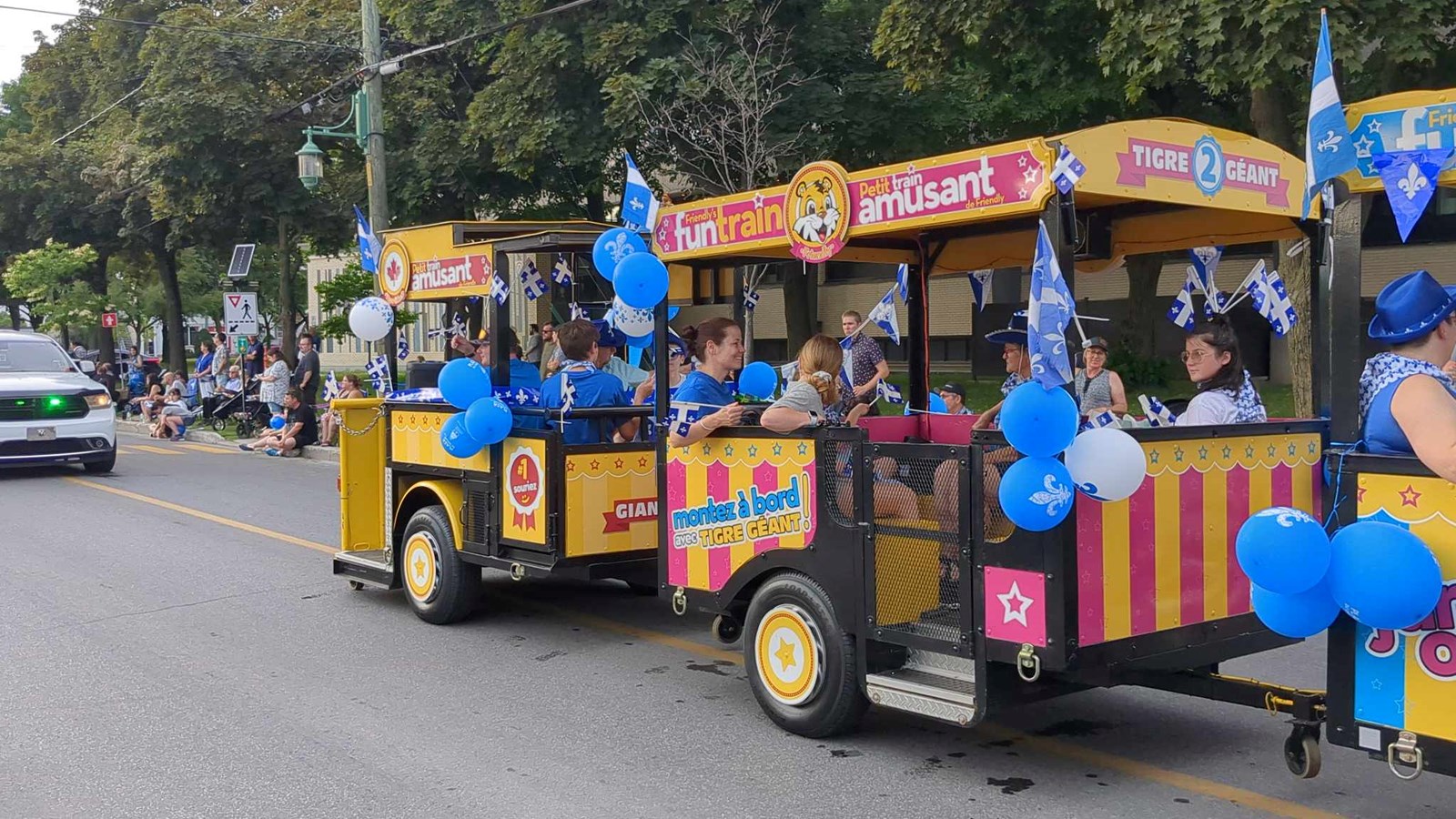 Retour en images sur le défilé de la Fête nationale et le spectacle de Sara Dufour à Salaberry-de-Valleyfield 