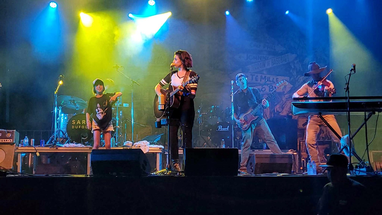 Retour en images sur le défilé de la Fête nationale et le spectacle de Sara Dufour à Salaberry-de-Valleyfield 