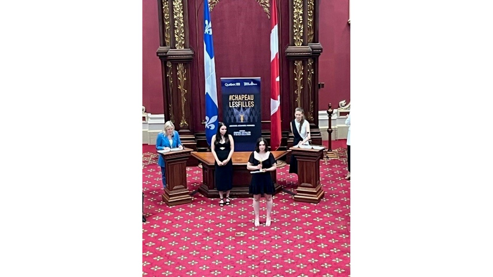 Une élève du CFP du Suroît est récompensée