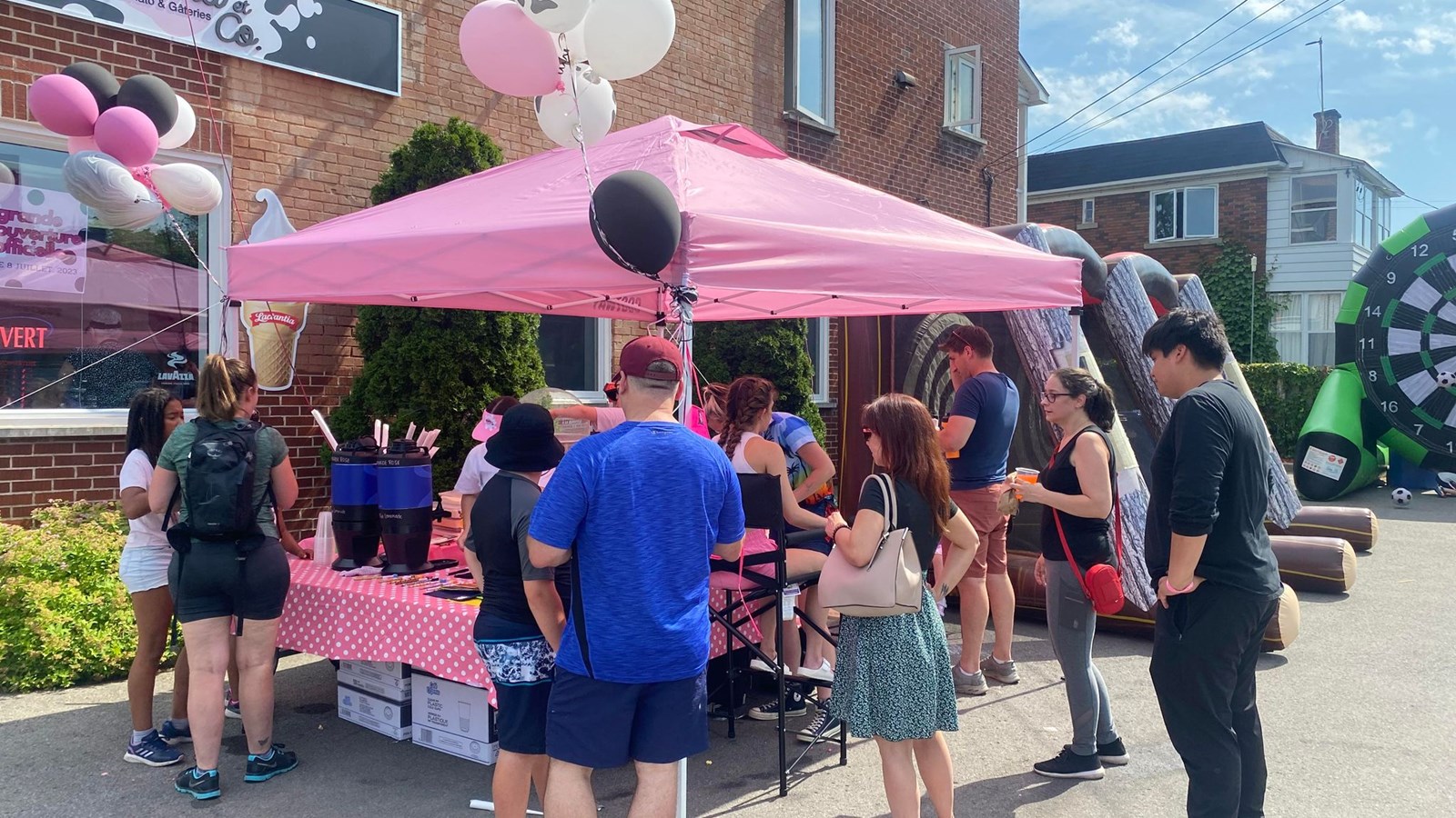 Official opening of Krema et Co Gelato et Gâteries