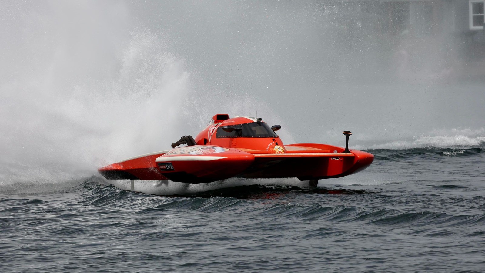 Le pilote Mickael Leboeuf de Salaberry-de-Valleyfield a connu des ennuis de nature indéterminée qui l'ont empêché de prendre le départ en qualifications dans la classe Hydro 350