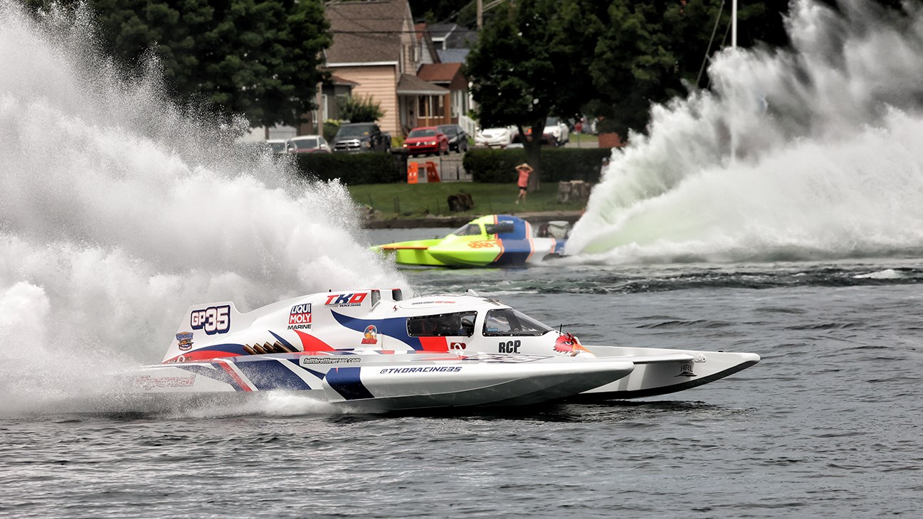 Retour en images sur la première journée des Régates de Valleyfield