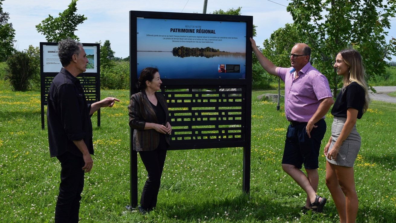 Une exposition à ciel ouvert au Parc régional