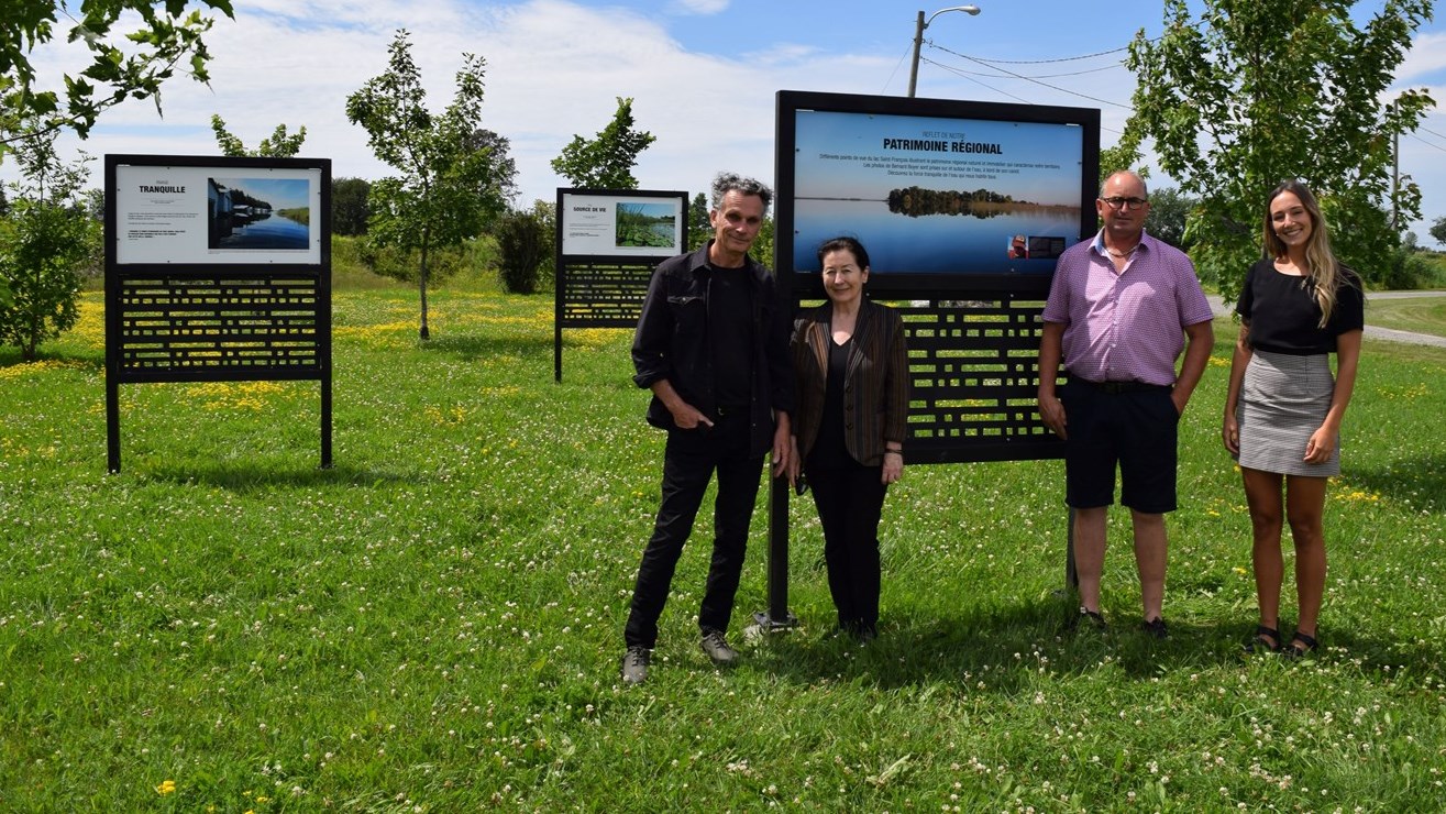 Une exposition à ciel ouvert au Parc régional